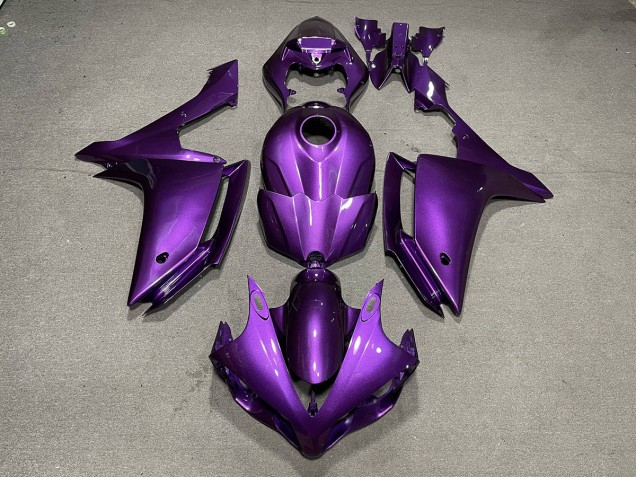 2007-2008 Gloss Purple R1 Motorcycle Fairings 2007-2008 Gloss Purple R1 Motorcycle Fairings
