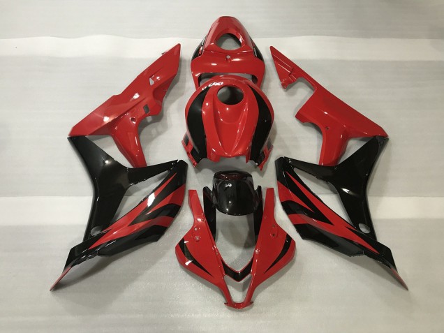2007-2008 Metallic Red OEM Style CBR600RR Motorcycle Fairings 2007-2008 Metallic Red OEM Style CBR600RR Motorcycle Fairings