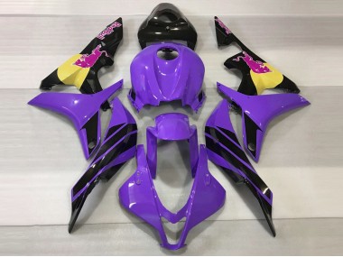 2007-2008 Purple & Pink Bull CBR600RR Motorcycle Fairings