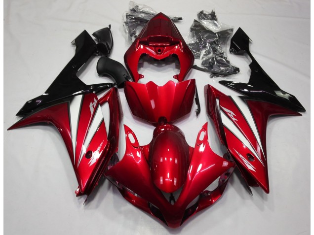 2007-2008 Red White and Black R1 Motorcycle Fairings 2007-2008 Red White and Black R1 Motorcycle Fairings