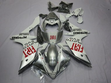 2007-2008 Silver Fiat R1 Motorcycle Fairings