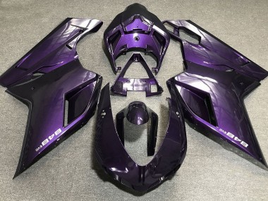 2007-2014 Deep Purple Ducati 848 1098 1198 Motorcycle Fairings