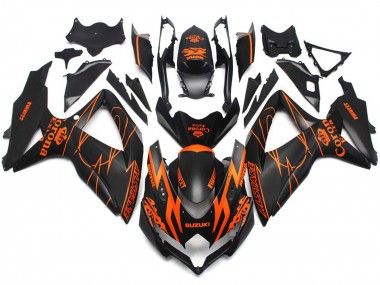 2008-2010 Custom Matte Corona Special GSXR 600-750 Motorcycle Fairings