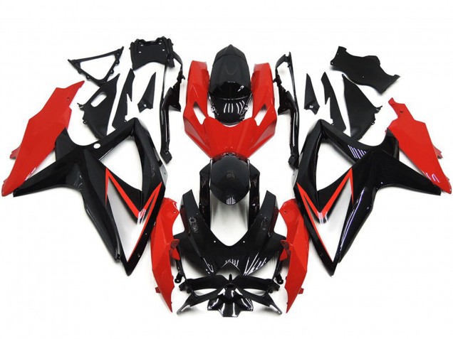 2008-2010 Custom Red OEM Style GSXR 600-750 Motorcycle Fairings 2008-2010 Custom Red OEM Style GSXR 600-750 Motorcycle Fairings
