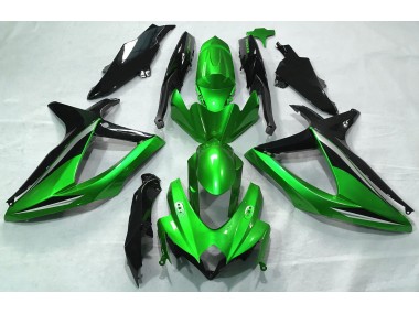 2008-2010 Gloss Green GSXR 600-750 Motorcycle Fairings