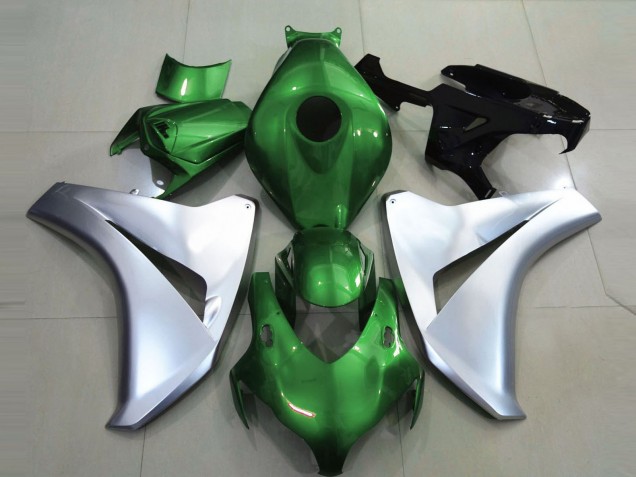 2008-2011 Gloss Green and Silver CBR1000RR Motorcycle Fairings 2008-2011 Gloss Green and Silver CBR1000RR Motorcycle Fairings