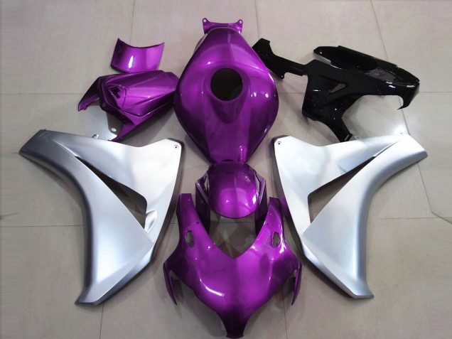 2008-2011 Gloss Pink and Silver CBR1000RR Motorcycle Fairings 2008-2011 Gloss Pink and Silver CBR1000RR Motorcycle Fairings
