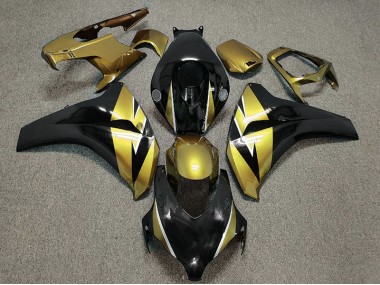 2008-2011 Gold and Black CBR1000RR Motorcycle Fairings