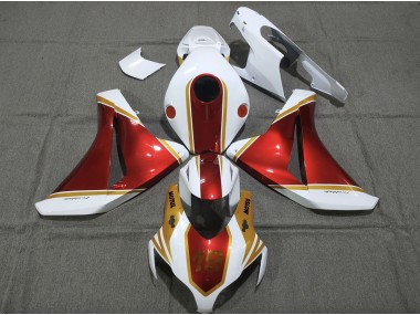 2008-2011 Gold and Red 19 CBR1000RR Motorcycle Fairings
