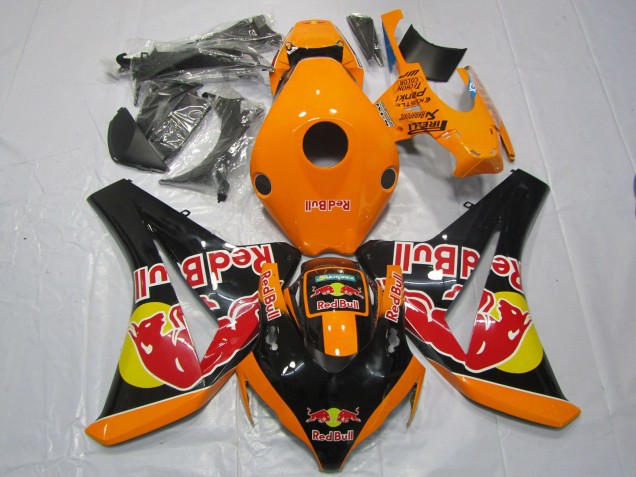 2008-2011 Orange RedBull CBR1000RR Motorcycle Fairings 2008-2011 Orange RedBull CBR1000RR Motorcycle Fairings