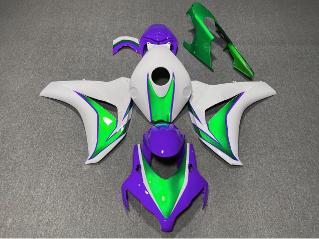 2008-2011 The Joker Green and Purple Gloss CBR1000RR Motorcycle Fairings