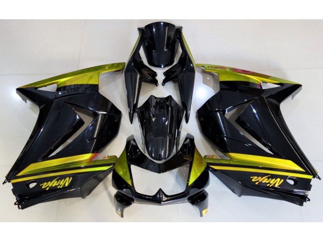 2008-2012 Gloss Black & Yellow Ninja 250 Motorcycle Fairings 2008-2012 Gloss Black & Yellow Ninja 250 Motorcycle Fairings