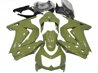 2008-2012 Gloss Olive Ninja 250 Motorcycle Fairings