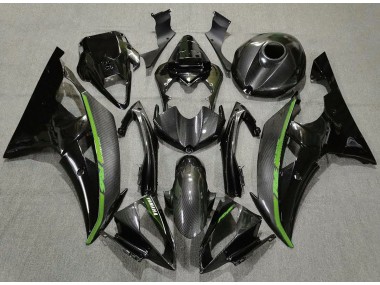 2008-2016 Carbon Fiber & Green R6 Motorcycle Fairings