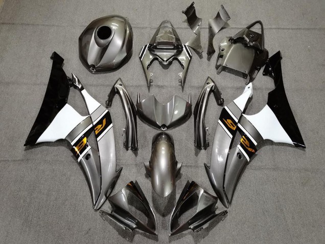 2008-2016 Gloss Grey & Bronze R6 Motorcycle Fairings 2008-2016 Gloss Grey & Bronze R6 Motorcycle Fairings