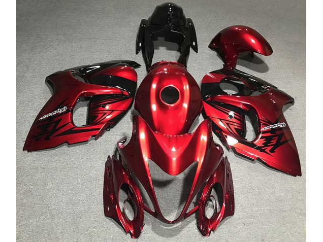 2008-2020 Deep Red GSXR 1300 Hayabusa Motorcycle Fairings 2008-2020 Deep Red GSXR 1300 Hayabusa Motorcycle Fairings