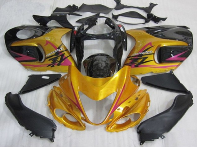 2008-2020 Gold GSXR 1300 Hayabusa Motorcycle Fairings 2008-2020 Gold GSXR 1300 Hayabusa Motorcycle Fairings