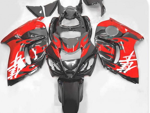 2008-2020 Red and Grey GSXR 1300 Hayabusa Motorcycle Fairings 2008-2020 Red and Grey GSXR 1300 Hayabusa Motorcycle Fairings