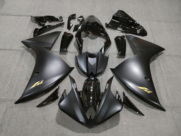 2009-2011 Black and Gold R1 Motorcycle Fairings 2009-2011 Black and Gold R1 Motorcycle Fairings