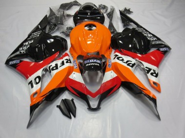 2009-2012 Classic Repsol Style CBR600RR Motorcycle Fairings
