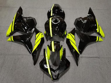 2009-2012 Custom High Viz Stripe CBR600RR Motorcycle Fairings