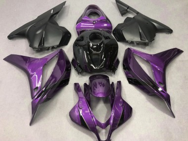 2009-2012 Deep Purple with Black CBR600RR Motorcycle Fairings