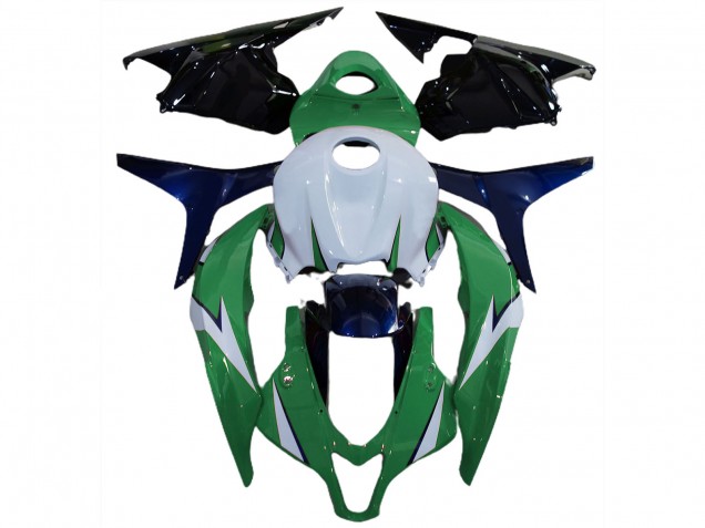 2009-2012 Gloss Green and Blue CBR600RR Motorcycle Fairings 2009-2012 Gloss Green and Blue CBR600RR Motorcycle Fairings