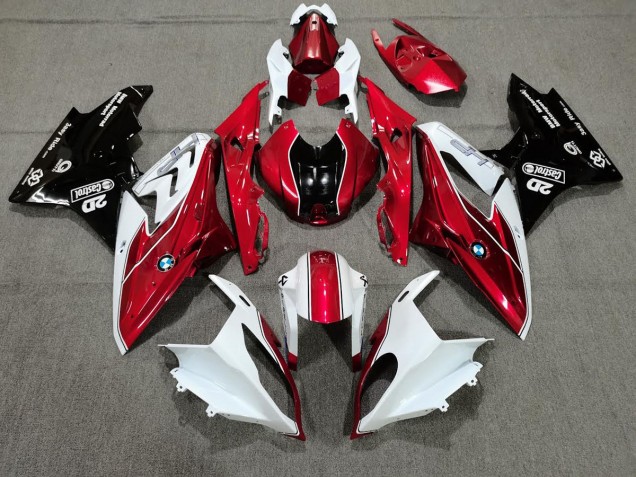 2009-2014 Alien Blue and White S1000RR Motorcycle Fairings 2009-2014 Alien Blue and White S1000RR Motorcycle Fairings