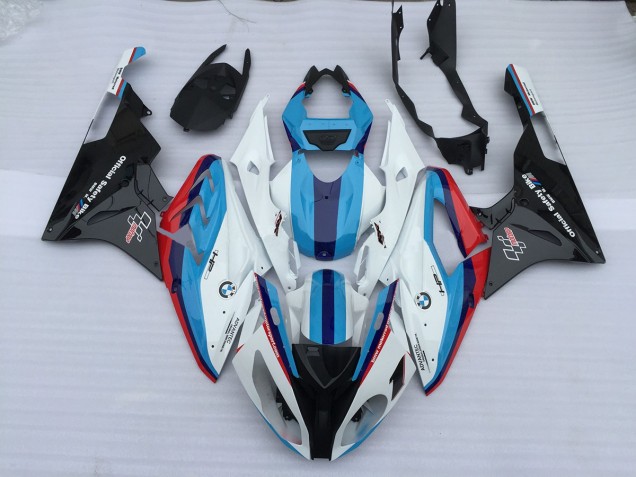 2009-2014 Alien Blue and White S1000RR Motorcycle Fairings 2009-2014 Alien Blue and White S1000RR Motorcycle Fairings