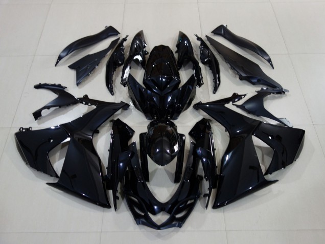 2009-2016 Gloss Black GSXR 1000 Motorcycle Fairings 2009-2016 Gloss Black GSXR 1000 Motorcycle Fairings