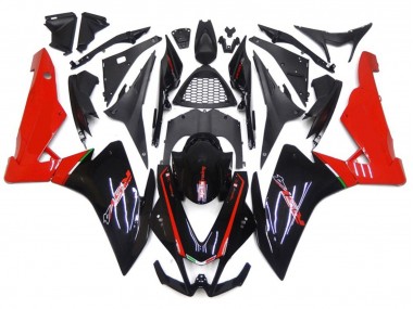 2010-2015 Red and Black RSV4 1000 Motorcycle Fairings