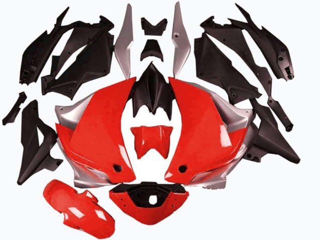 2011-2014 Red and Silver CBR250RR Motorcycle Fairings 2011-2014 Red and Silver CBR250RR Motorcycle Fairings