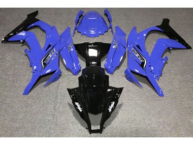 2011-2015 Gloss Blue & Logos ZX10R Motorcycle Fairings