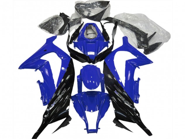 2011-2015 Gloss Blue and Black ZX10R Motorcycle Fairings 2011-2015 Gloss Blue and Black ZX10R Motorcycle Fairings