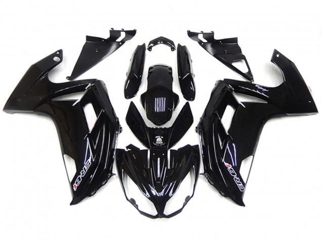 2012-2014 Gloss Black ER6F Motorcycle Fairings 2012-2014 Gloss Black ER6F Motorcycle Fairings