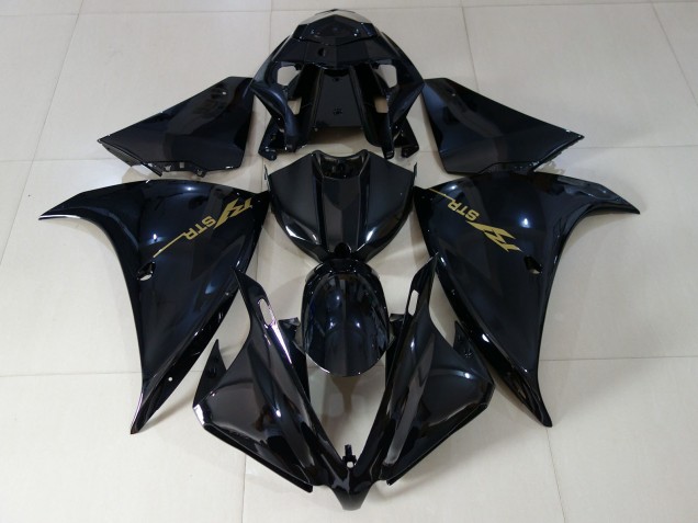 2012-2014 Gloss Black R1 Motorcycle Fairings 2012-2014 Gloss Black R1 Motorcycle Fairings
