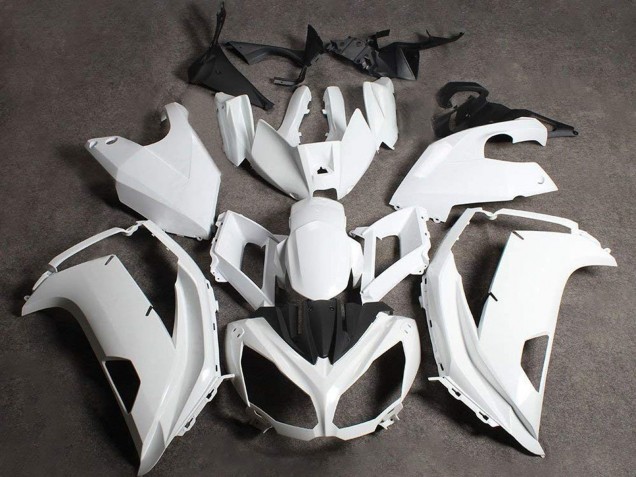 2012-2016 White Ninja 650R Motorcycle Fairings 2012-2016 White Ninja 650R Motorcycle Fairings