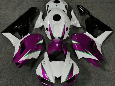 2013-2023 Gloss Pink White and Green CBR600RR Motorcycle Fairings