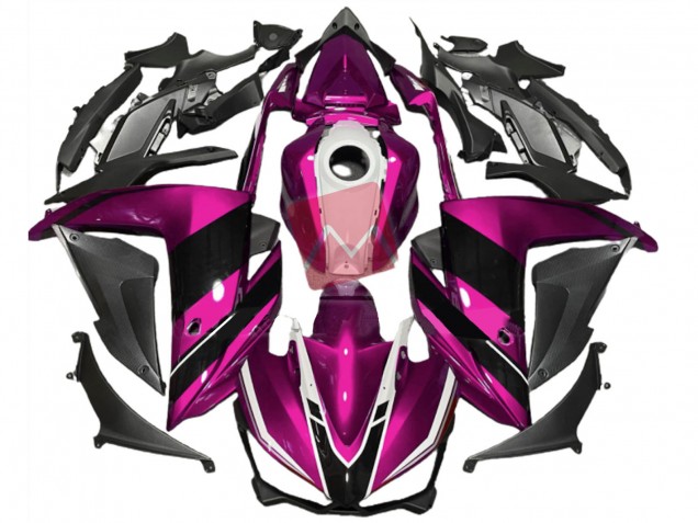 2015-2018 Pink Black and White R3 Motorcycle Fairings 2015-2018 Pink Black and White R3 Motorcycle Fairings