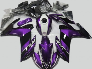 2015-2018 Purple and Gloss Black R3 Motorcycle Fairings