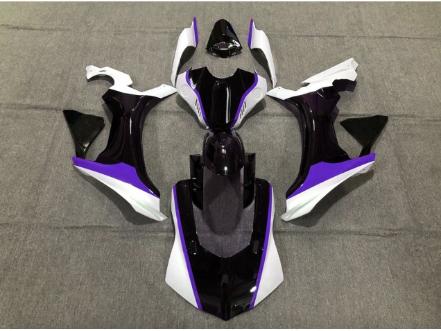 2015-2019 Purple Black and White R1 Motorcycle Fairings