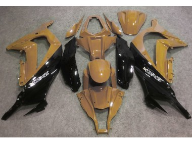 2016-2019 Desert Tan and Black ZX10R Motorcycle Fairings