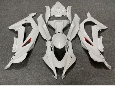 2016-2019 Pearl White Red Trim ZX10R Motorcycle Fairings