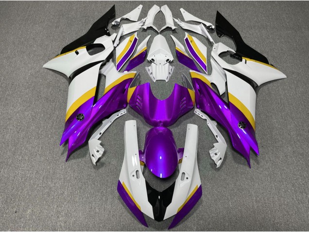 2017-2021 Purple and Yellow Gloss R6 Motorcycle Fairings 2017-2021 Purple and Yellow Gloss R6 Motorcycle Fairings