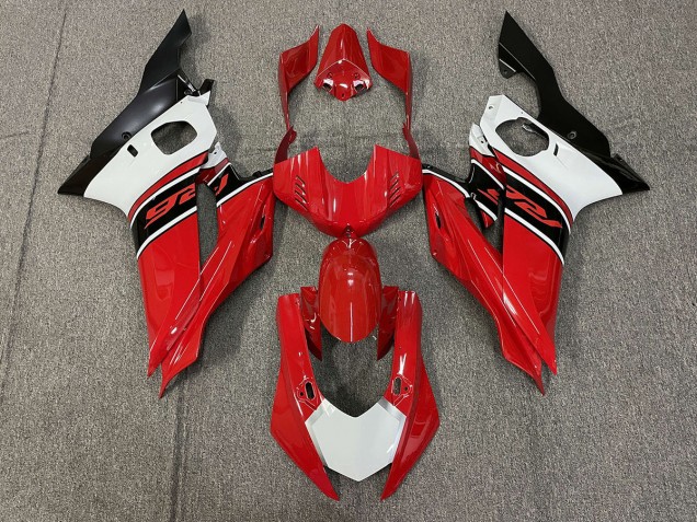 2017-2021 Red White and Black R6 Motorcycle Fairings 2017-2021 Red White and Black R6 Motorcycle Fairings