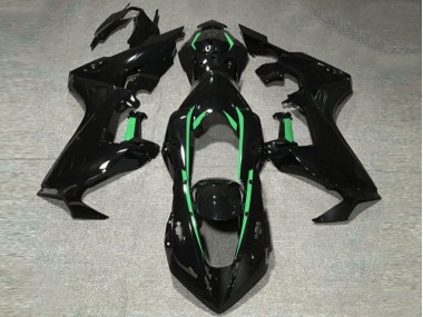 2017-2023 Gloss Black & Forest Green Lining CBR1000RR Motorcycle Fairings