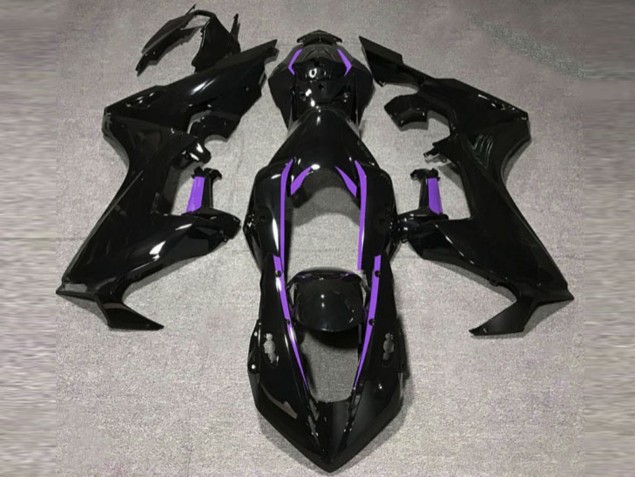 2017-2023 Gloss Black & Purple Lining CBR1000RR Motorcycle Fairings 2017-2023 Gloss Black & Purple Lining CBR1000RR Motorcycle Fairings