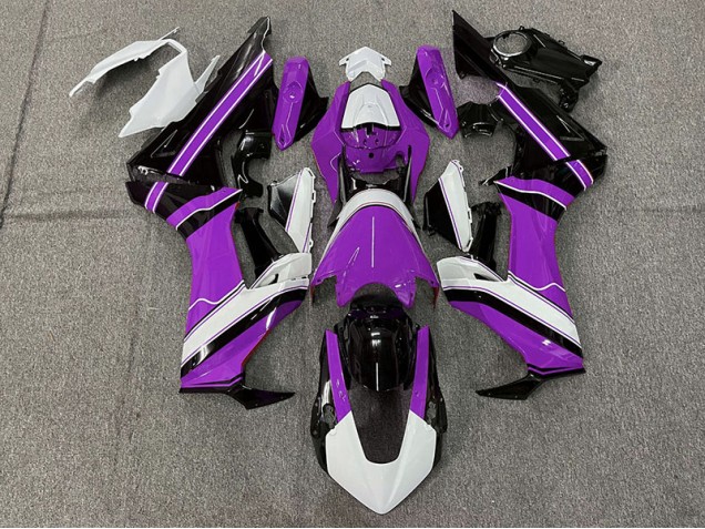 2017-2023 Gloss Purple White and Black CBR1000RR Motorcycle Fairings 2017-2023 Gloss Purple White and Black CBR1000RR Motorcycle Fairings