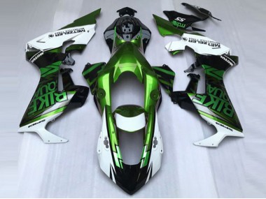 2017-2023 Green & White Custom CBR1000RR Motorcycle Fairings