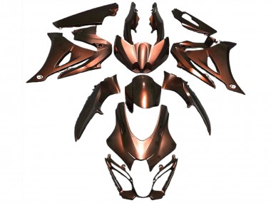2017-2023 Matte Orange GSXR 1000 Motorcycle Fairings